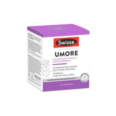 Swisse Umore Integratore per la Funzione Psicologica e Ormonale 50 Compresse
