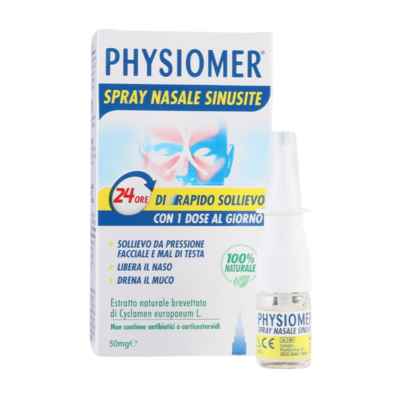 Physiomer Spray Nasale Sinusite di Rapido Sollievo 50 mg