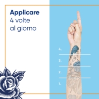 Bepanthenol Tattoo Pasta Trattamento Intensivo Tatuaggio con Pantenolo Idrata Rigenera la Pelle 100g