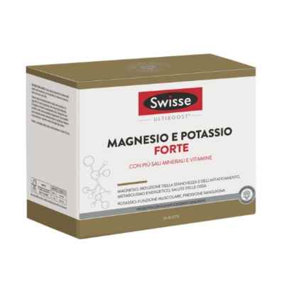 Swisse Magnesio Potassio Forte Integratore Vitamine e Minerali 24 Bustine