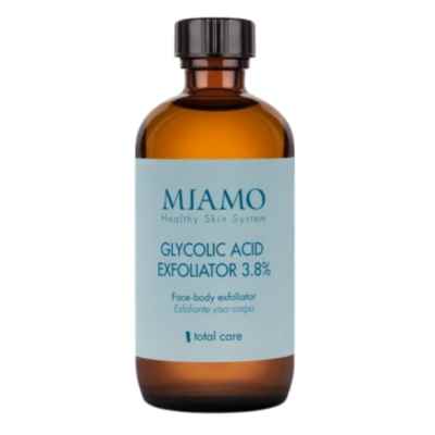 Miamo Total Care Glycolic Acid Exfoliator 3.8% Esfoliante Viso Corpo 120 ml