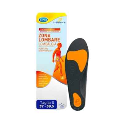 Dr.Scholl s Plantari Zona Lombare In Balance Sollievo Dolore Taglia S 2 pezzi