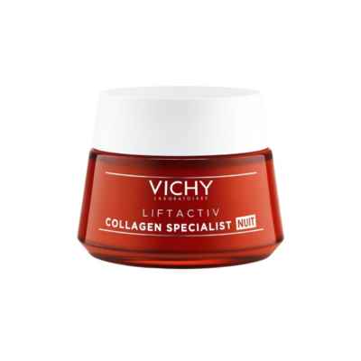 Vichy Liftactiv Collagen Specialist Nuit Crema Viso Antirughe Notte 50 ml