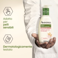 Aveeno Daily Moisturising Crema Olio Idratante Corpo per Pelle Secca 300 ml