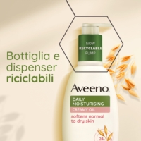 Aveeno Daily Moisturising Crema Olio Idratante Corpo per Pelle Secca 300 ml