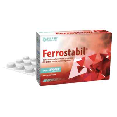 Polaris Ferrostabil Integratore a Base di Ferro 30 Compresse