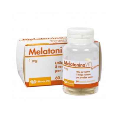 Marco Viti  Melatonina Viti Fast 1 Mg Integratore per il Sonno 60 Compresse