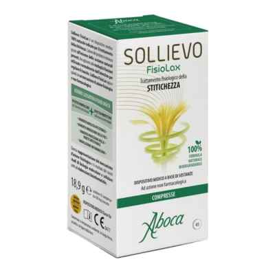 Aboca Sollievo Fisiolax Integratore per la Stitichezza 45 Compresse