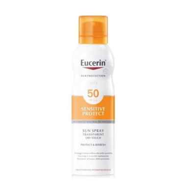 Eucerin Sensitive Protect Transparent Dry Touch Spray Solare SPF50 200 ml