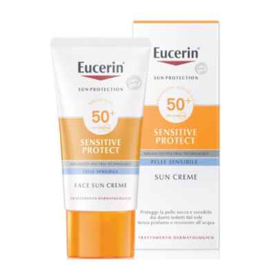 Eucerin Sun Sensitive Protect Crema Solare Viso Pelle Sensibile SPF50  50 ml