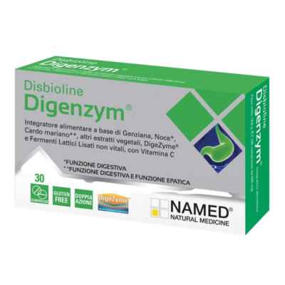 Named Disbioline Digenzym Ab Integratore Funzione Digestiva Epatica 30 Compresse