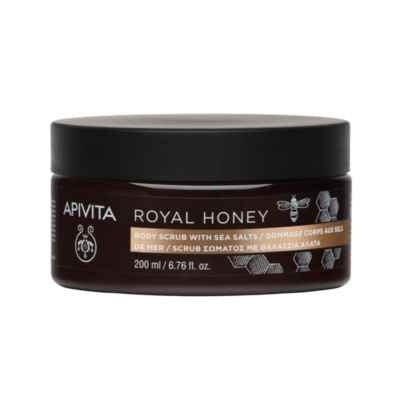 Apivita Royal Honey Scrub Corpo con Sali Marini al Miele 200 ml