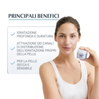 Eucerin Aquaporin Active Rich Crema Viso Idratante per Pelli Secche e Disidratate 50 ml