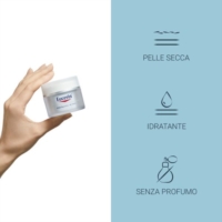 Eucerin Aquaporin Active Rich Crema Viso Idratante per Pelli Secche e Disidratate 50 ml