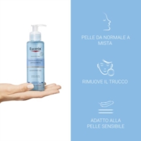 Eucerin Dermatoclean Hyaluron Gel Detergente Viso per Pelle Sensibile 200 ml