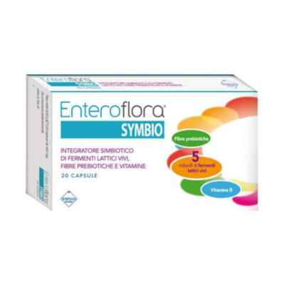 Enteroflora Symbio Integratore di Fermenti Lattici 20 Capsule