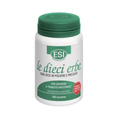 Esi Le Dieci Erbe Integratore Naturale per la Stitichezza 100 Tavolette