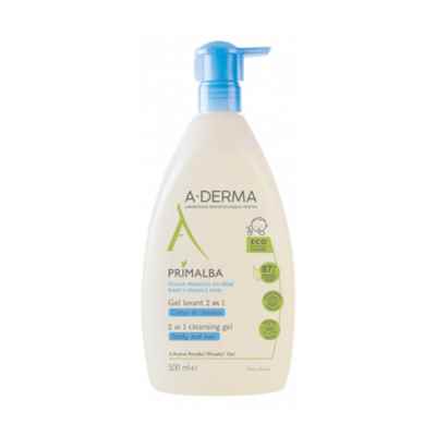 A  Derma Primalba Gel Lavante Detergente 2 in 1 Corpo e Capelli Neonato 500ml