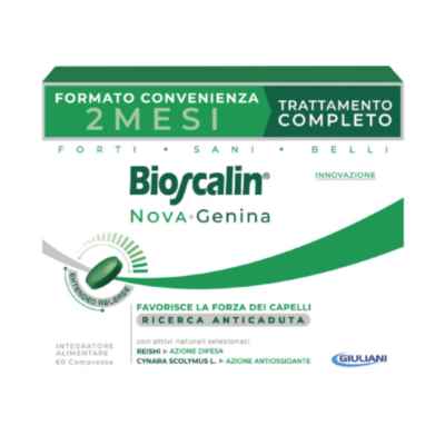 Bioscalin Nova Genina Integratore per la Caduta dei Capelli 60 Compresse