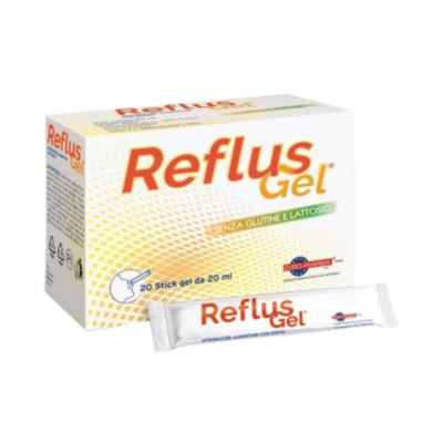 Reflus Gel Integratore per il Controllo dell’Acidità Gastrica 20 stick