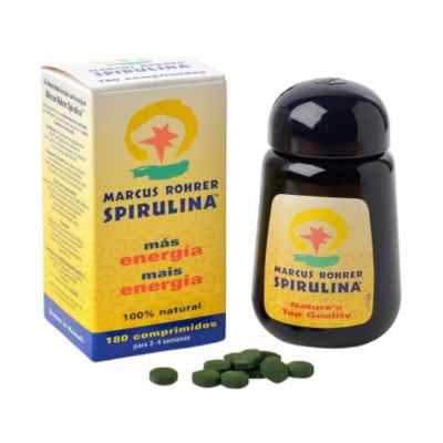 Spirulina Marcus Rohrer Integratore con Spirulina Senza Zucchero 180 compresse