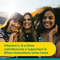 Supradyn Difese Adulto Integratore per il Sistema Immunitario con Vitamina C D e Zinco 30 Cpr Efferv