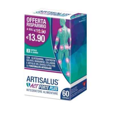 Artisalus Act Forte Plus Integratore per le Articolazioni 60 Capsule