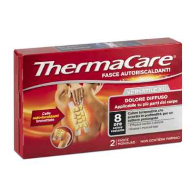 TermaCare Fasce Autoriscaldanti Versatile XL Dolore Diffuso 2 Pezzi