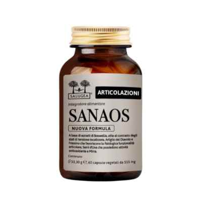 Salugea Sanaos Nuova Formula Integratore Benessere Osteo Articolare 60 Capsule