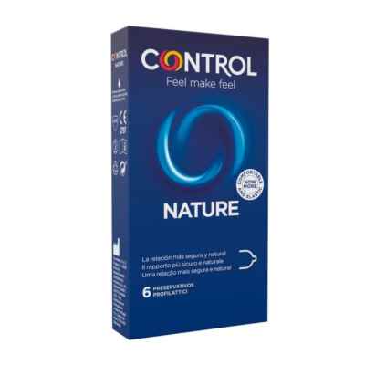 Control Profilattico Nature 2 0 Preservativi in Lattice Naturale 6 Pezzi