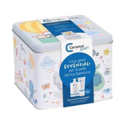 Ceramol Baby Box Crema Base 100 ml   Olio Detergente 250 ml