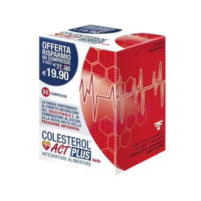 Colesterol Act Plus Forte Integratore Contro il Colesterolo 60 Compresse