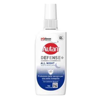 Autan Defense All Night Spray Vapo Insetto Repellente 100 ml