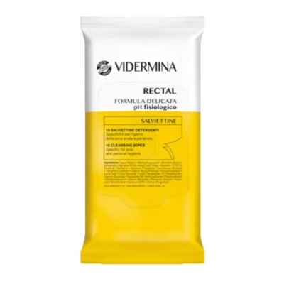 Vidermina Rectal Salviette Intime 15 Pezzi