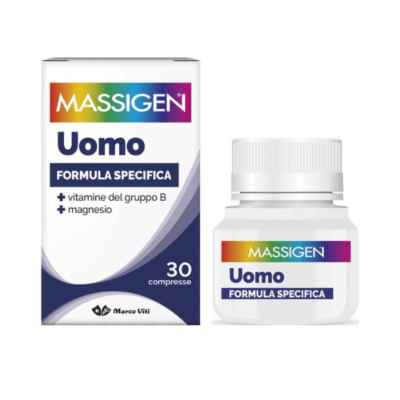 Massigen Dailyvit  Uomo Integratore di Vitamine e Minerali 30 Compresse