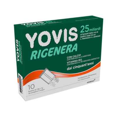 Yovis Rigenera 50  Integratore di Fermenti Lattici 10 Bustine