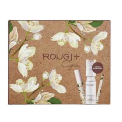 Rougj Cofanetto Christmas Green Siero elasticizzante   Matita Occhi   Mascara