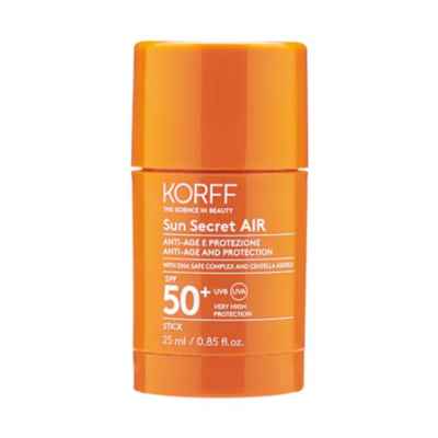 Korff Sun Secret Protezione Solare Air Stick Anti age SPF50 25 ml