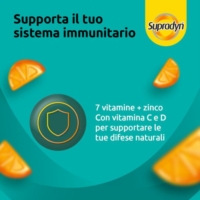 Supradyn Difese Gummy Integratore Difese Immunitarie Vitamina C Vitamina D e Zinco 60 Caramelle
