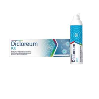 Dicloreum Ice Schiuma Frizzante Cosmetica Traumi e Contusioni 150 ml