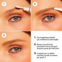 Goovi Matita Sopracciglia Con Kabuki 01 Light Blonde Frame Me Up