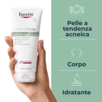 Eucerin Dermopurifyer Crema Corpo Tripla Azione per Pelle a Tendenza Acneica 200 ml