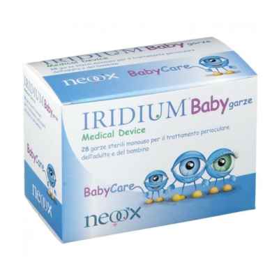 Sooft Iridium Baby 28 Garze Oculari Decongestionanti  Emollienti e Lenitive
