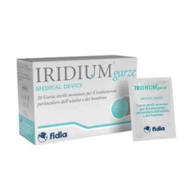 Sooft Iridium 20 Garze Oculari di Cotone Decongestionanti