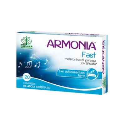 Armonia Fast 1Mg Integratore Alimentare Con Melatonina 120 Compresse