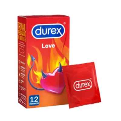 Durex Love EasyOn Profilattici 12 Pezzi