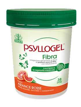 Psyllogel Fibra Integratore Intestino Sano 170 g Arancia Rossa