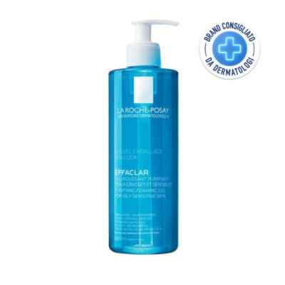 La Roche Posay Effaclar Gel Mousse Purificante per Pelli Grasse 400 ml