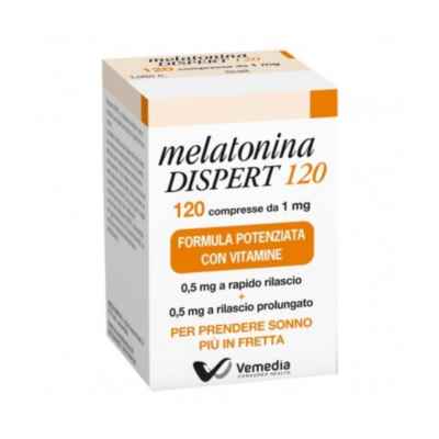 Melatonina Dispert Integratore per il Sonno e il Relax 120 Compresse da 1 mg