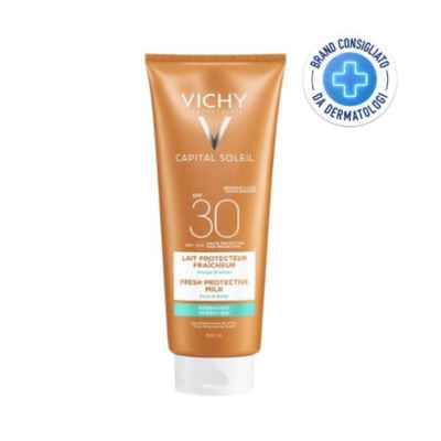 Vichy Capital Soleil SPF30 Latte Idratante Fresco Viso e Corpo 300 ml